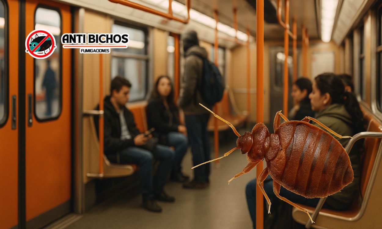 Chinches en el Metro de CDMX 2025: Cómo fumigar tu casa y evitar la infestación
