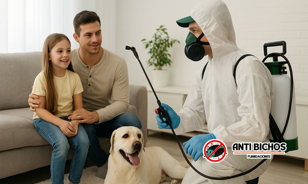 Fumigación segura para mascotas y niños en CDMX: lo que debes saber
