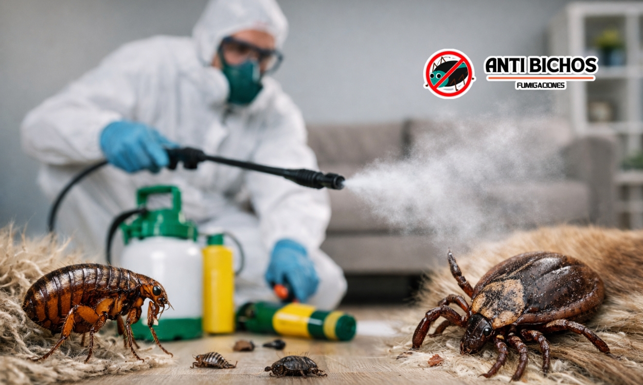 ¿Sirve la fumigación para eliminar pulgas y garrapatas? Métodos recomendados en CDMX